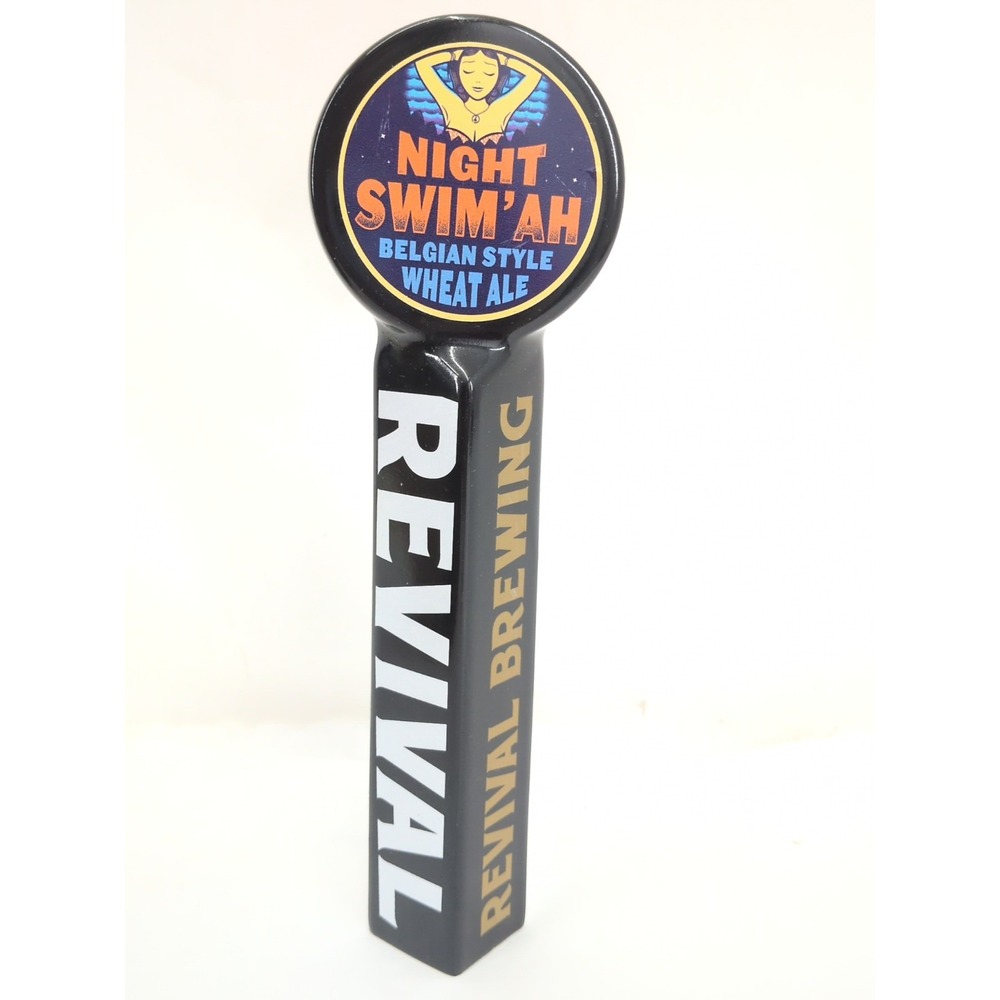 Revival Beer Tap Handle Lady Beach Keg Bar Top Brewing Draft Night Swim'ah